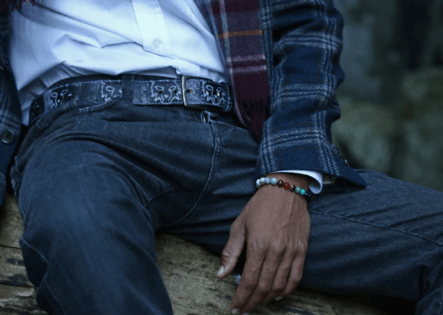 R' belt Terbaro Gray Wolf