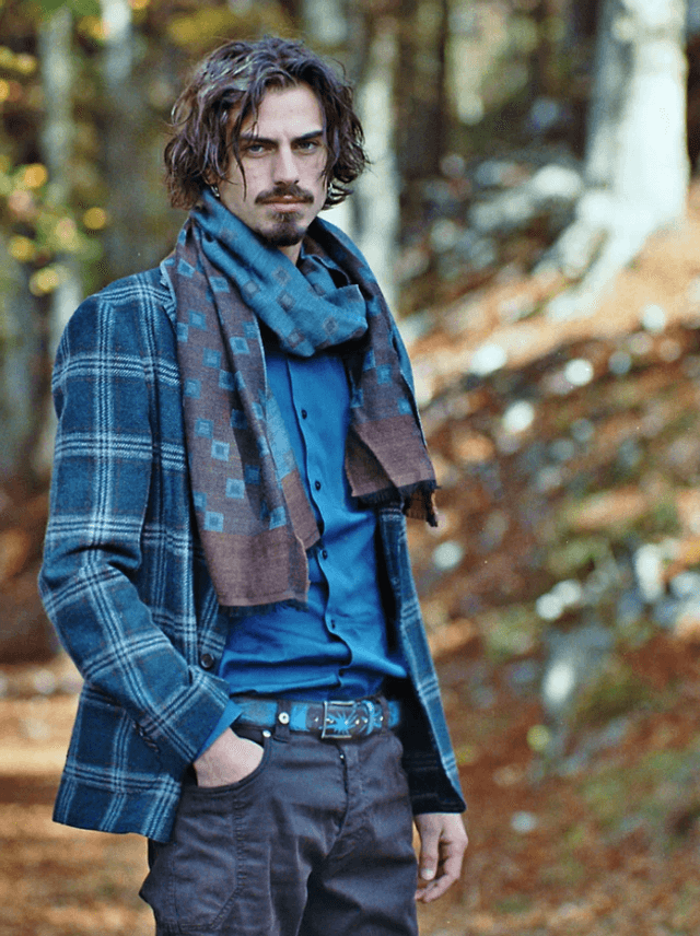 R' belt Terbaro Explosion Bleue (Sur Commande)